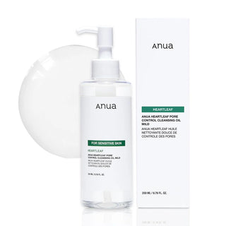 anua heartleaf pore control cleansing oil mild