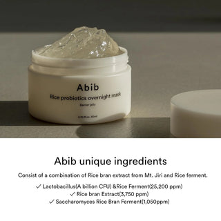 abib probiotics overnight mask